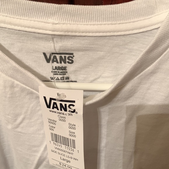 Brand new with tags Mens long sleeve Vans T-shirt. - Picture 2 of 4
